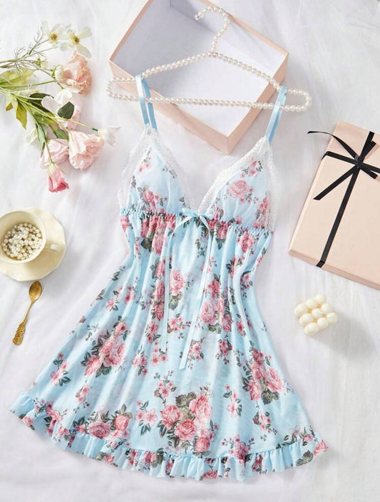 Floral Night Dress