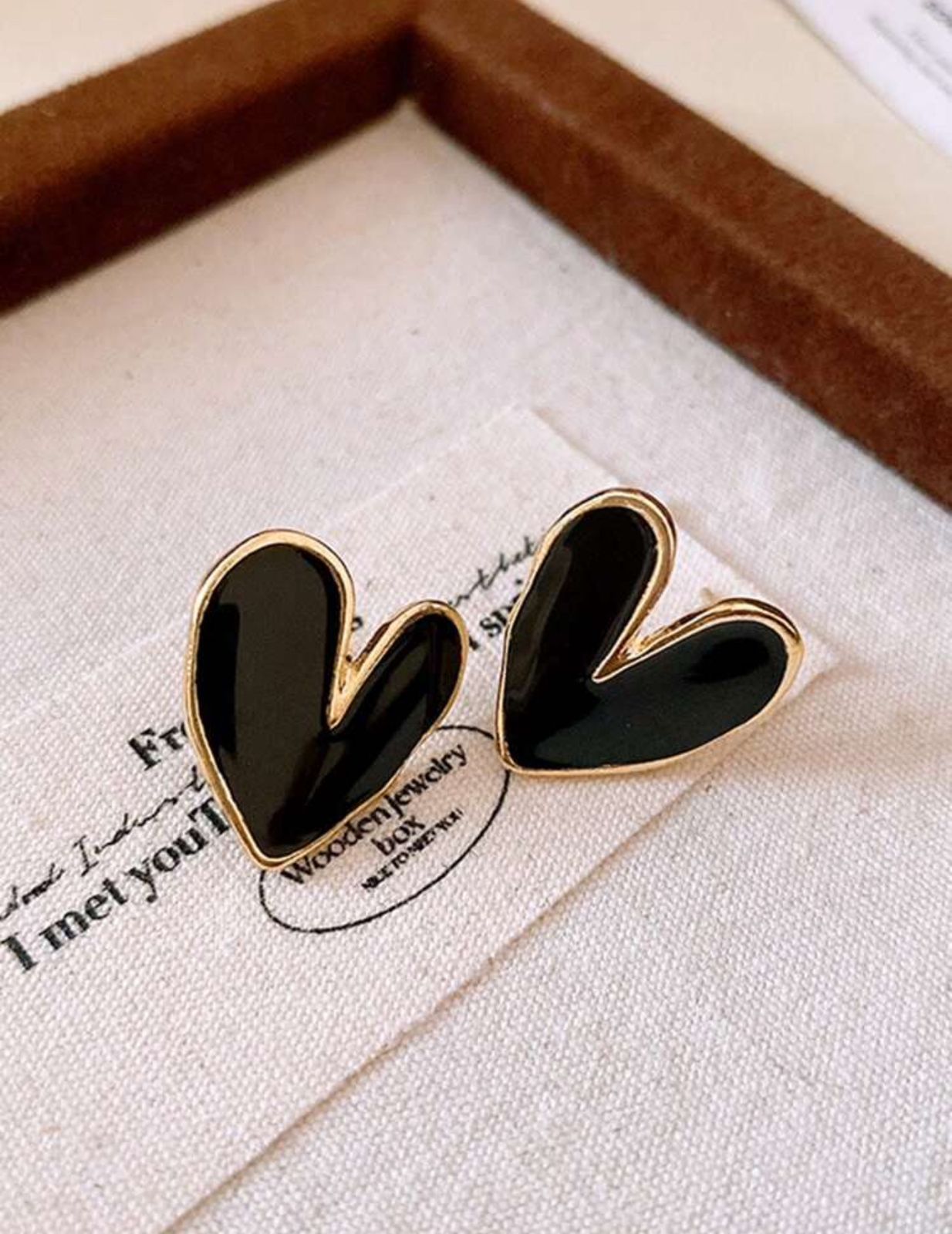 Heart Stud Earrings