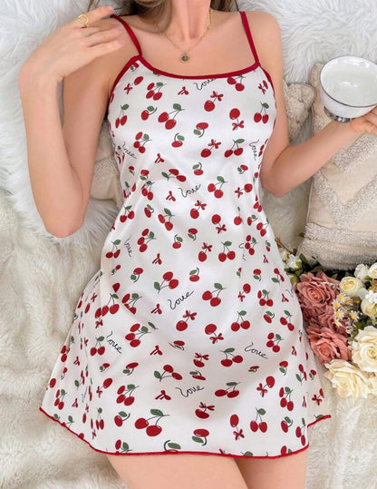 Cherry Night Dress