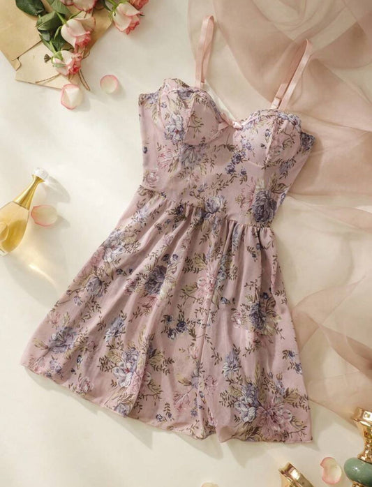 Floral Night Dress